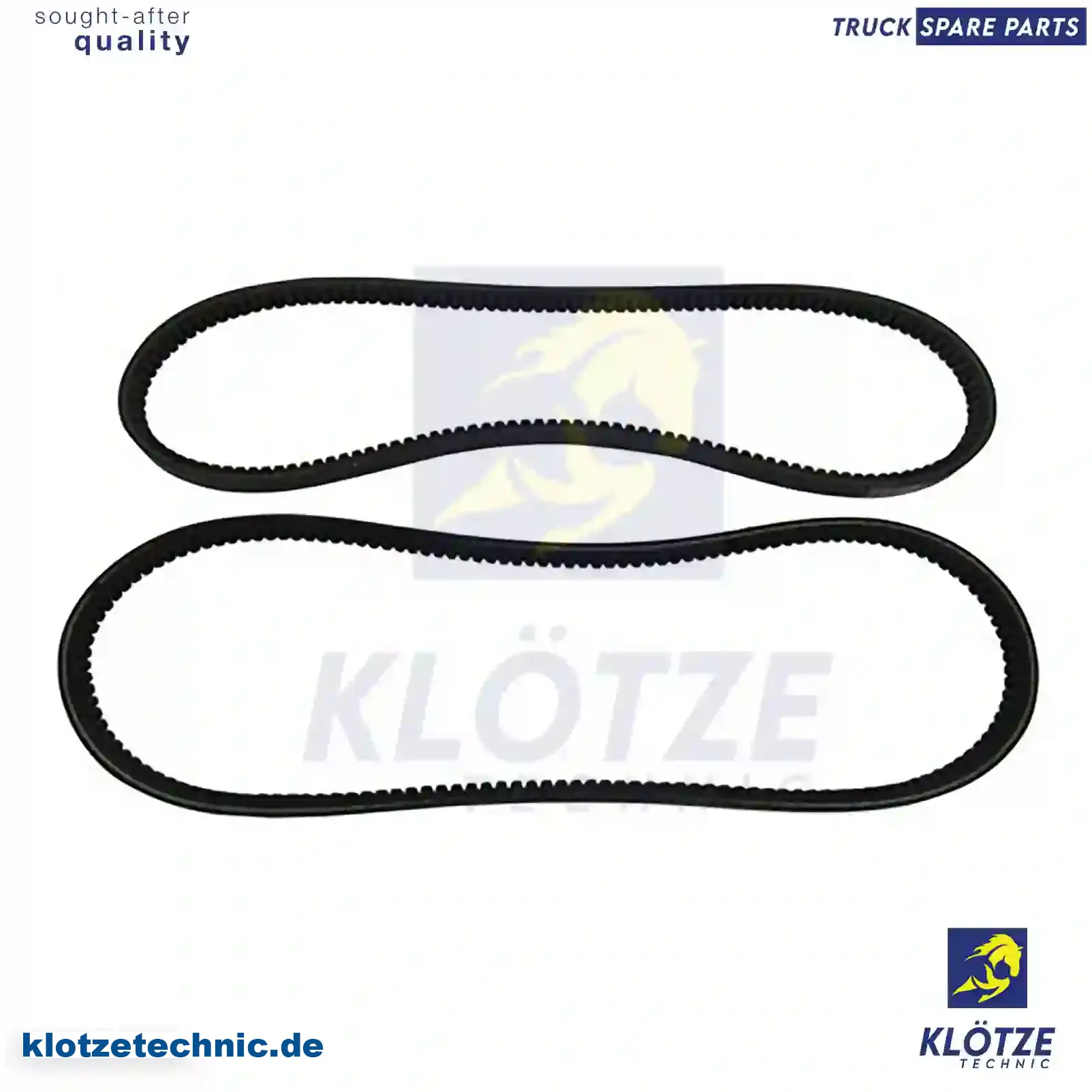 V-belt kit, 500301260, , , || Klötze Technic Automotive Air Brake Systems