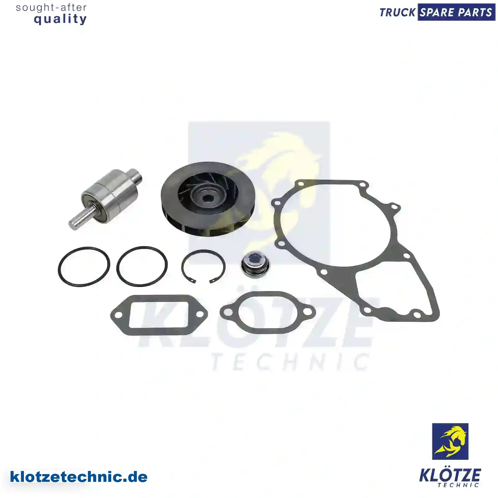 Repair kit, water pump, 4222000004, 4222000204, 4222000404, 4222000504, ZG00645-0008 || Klötze Technic Automotive Air Brake Systems