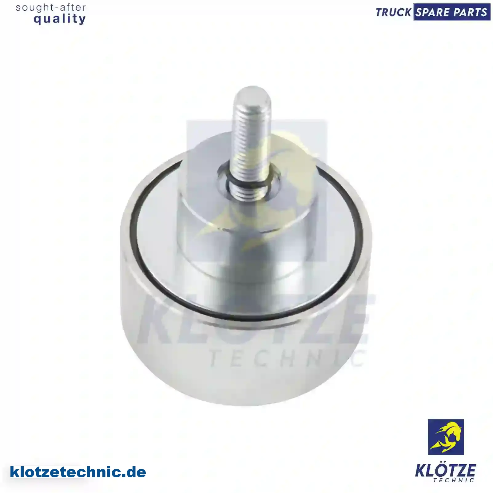 Tension roller, 2852398, 4987968, 1399613, 1702526, 04892356, 04892356, 504065877, 04892356, 4892356, 503622975, 504065877, ZG02166-0008 || Klötze Technic Automotive Air Brake Systems