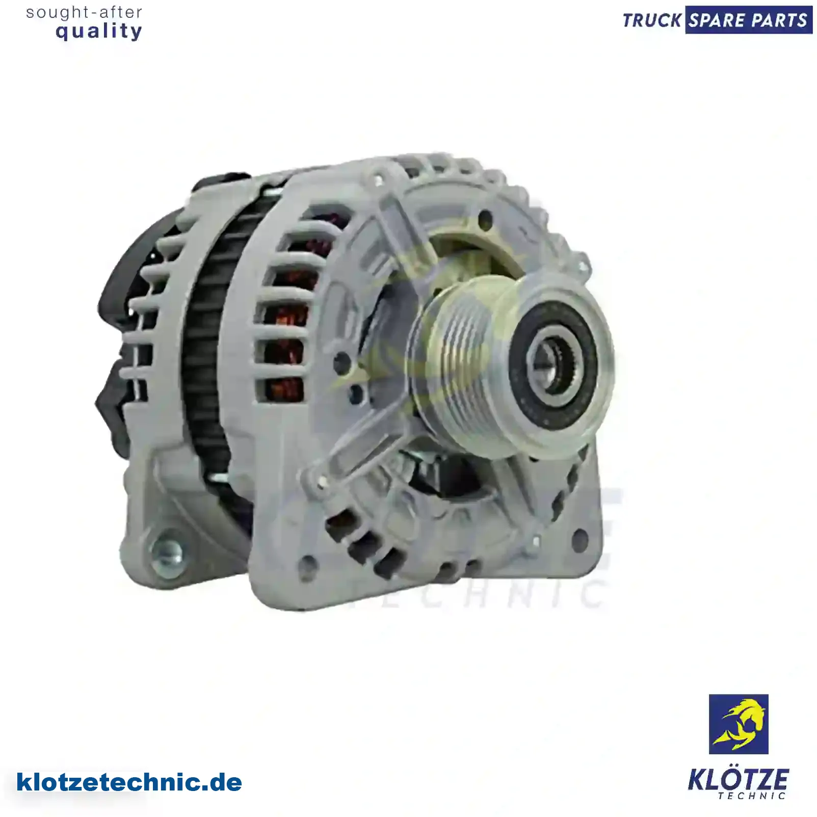 Alternator 021903026G, 021903026L, 022903028B, 03G903023, 03L903023E, 4801715AA, 021903026G, 021903026L, 022903028B, 03G903023, 03L903023E, 021903026G, 021903026L, 022903028B, 03G903023, 03L903023E, 021903026B, 021903026G, 021903026GX, 021903026L, 0219030, 021903026G, 021903026L, 022903028B, 03G903023, 03L903023E, 4801715AA, 021903026G, 021903026L, 022903028B, 03G903023, 03L903023E, 021903026G, 021903026L, 022903028B, 03G903023, 03L903023E, 021903026B, 021903026G, 021903026GX, 021903026L, 021903026LX, 022903028B, 03G903023, 03G903023E, 03G903023X, 03L903023E, 03L903023EX, 03L903024J, 21903026LX || Klötze Technic Spare Part | Engine, Accelerator Pedal, Camshaft, Connecting Rod, Crankcase, Crankshaft, Cylinder Head, Engine Suspension Mountings, Exhaust Manifold, Exhaust Gas Recirculation, Filter Kits, Flywheel Housing, General Overhaul Kits, Engine, Intake Manifold, Oil Cleaner, Oil Cooler, Oil Filter, Oil Pump, Oil Sump, Piston & Liner, Sensor & Switch, Timing Case, Turbocharger, Cooling System, Belt Tensioner, Coolant Filter, Coolant Pipe, Corrosion Prevention Agent, Drive, Expansion Tank, Fan, Intercooler, Monitors & Gauges, Radiator, Thermostat, V-Belt / Timing belt, Water Pump, Fuel System, Electronical Injector Unit, Feed Pump, Fuel Filter, cpl., Fuel Gauge Sender,  Fuel Line, Fuel Pump, Fuel Tank, Injection Line Kit, Injection Pump, Exhaust System, Clutch & Pedal, Gearbox, Propeller Shaft, Axles, Brake System, Hubs & Wheels, Suspension, Leaf Spring, Universal Parts / Accessories, Steering, Electrical System, Cabin