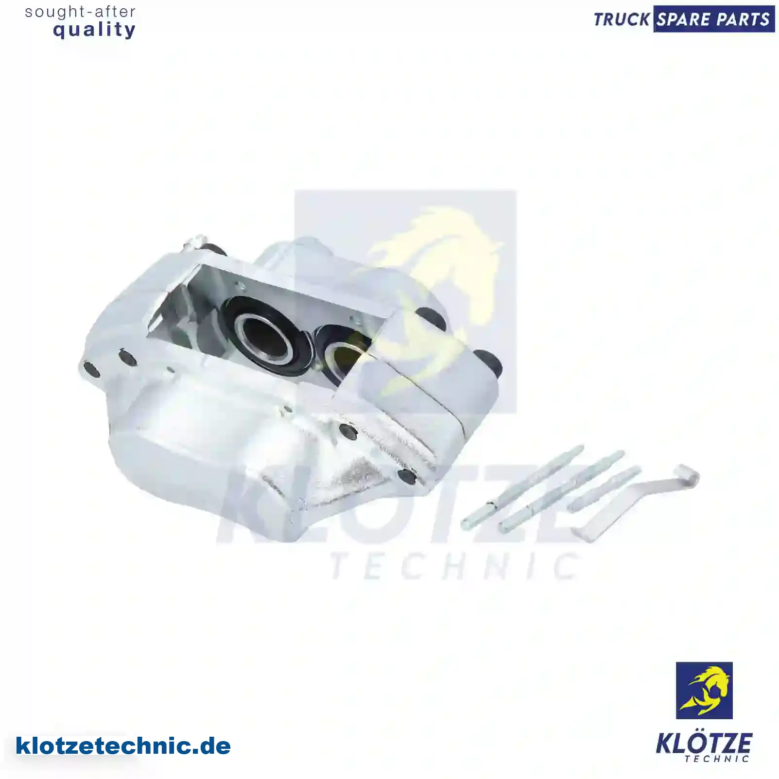 Brake caliper, left, reman. / without old core, 04855362, 04855364, 20388410, 42532362, 42532364, 42561695, 42561697, 500302157, 500302258, 93156969, 93156971, 93192368, 93192369, 93806592, 93807231, 93808046, 99464094, 99464097 || Klötze Technic Spare Part | Engine, Accelerator Pedal, Camshaft, Connecting Rod, Crankcase, Crankshaft, Cylinder Head, Engine Suspension Mountings, Exhaust Manifold, Exhaust Gas Recirculation, Filter Kits, Flywheel Housing, General Overhaul Kits, Engine, Intake Manifold, Oil Cleaner, Oil Cooler, Oil Filter, Oil Pump, Oil Sump, Piston & Liner, Sensor & Switch, Timing Case, Turbocharger, Cooling System, Belt Tensioner, Coolant Filter, Coolant Pipe, Corrosion Prevention Agent, Drive, Expansion Tank, Fan, Intercooler, Monitors & Gauges, Radiator, Thermostat, V-Belt / Timing belt, Water Pump, Fuel System, Electronical Injector Unit, Feed Pump, Fuel Filter, cpl., Fuel Gauge Sender, Fuel Line, Fuel Pump, Fuel Tank, Injection Line Kit, Injection Pump, Exhaust System, Clutch & Pedal, Gearbox, Propeller Shaft, Axles, Brake System, Hubs & Wheels, Suspension, Leaf Spring, Universal Parts / Accessories, Steering, Electrical System, Cabin
