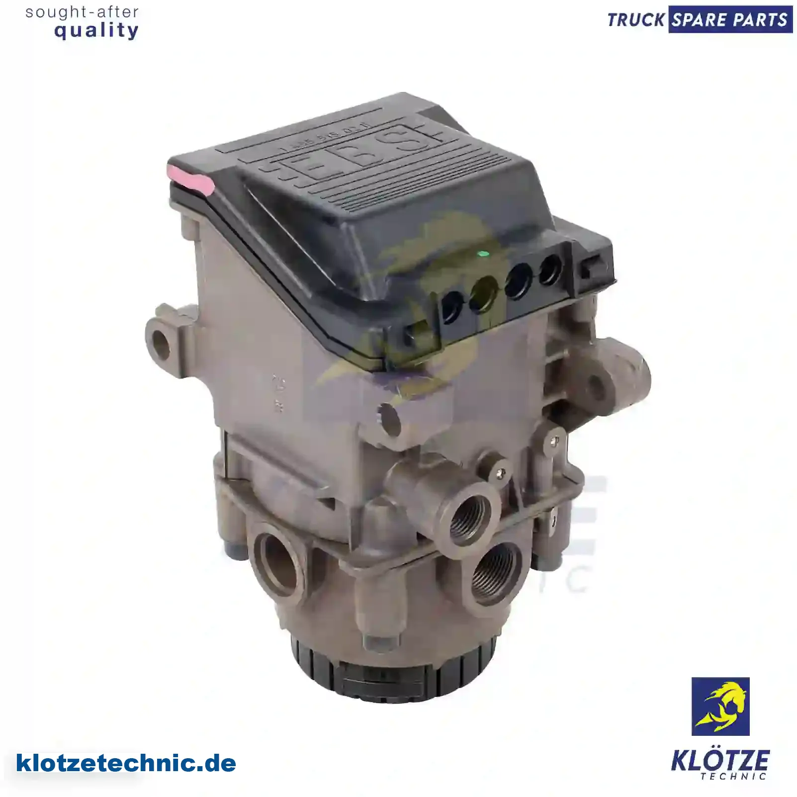 EBS valve, reman. / without old core, 81521066010, 81521066013, 81521069013 || Klötze Technic Spare Part | Engine, Accelerator Pedal, Camshaft, Connecting Rod, Crankcase, Crankshaft, Cylinder Head, Engine Suspension Mountings, Exhaust Manifold, Exhaust Gas Recirculation, Filter Kits, Flywheel Housing, General Overhaul Kits, Engine, Intake Manifold, Oil Cleaner, Oil Cooler, Oil Filter, Oil Pump, Oil Sump, Piston & Liner, Sensor & Switch, Timing Case, Turbocharger, Cooling System, Belt Tensioner, Coolant Filter, Coolant Pipe, Corrosion Prevention Agent, Drive, Expansion Tank, Fan, Intercooler, Monitors & Gauges, Radiator, Thermostat, V-Belt / Timing belt, Water Pump, Fuel System, Electronical Injector Unit, Feed Pump, Fuel Filter, cpl., Fuel Gauge Sender, Fuel Line, Fuel Pump, Fuel Tank, Injection Line Kit, Injection Pump, Exhaust System, Clutch & Pedal, Gearbox, Propeller Shaft, Axles, Brake System, Hubs & Wheels, Suspension, Leaf Spring, Universal Parts / Accessories, Steering, Electrical System, Cabin