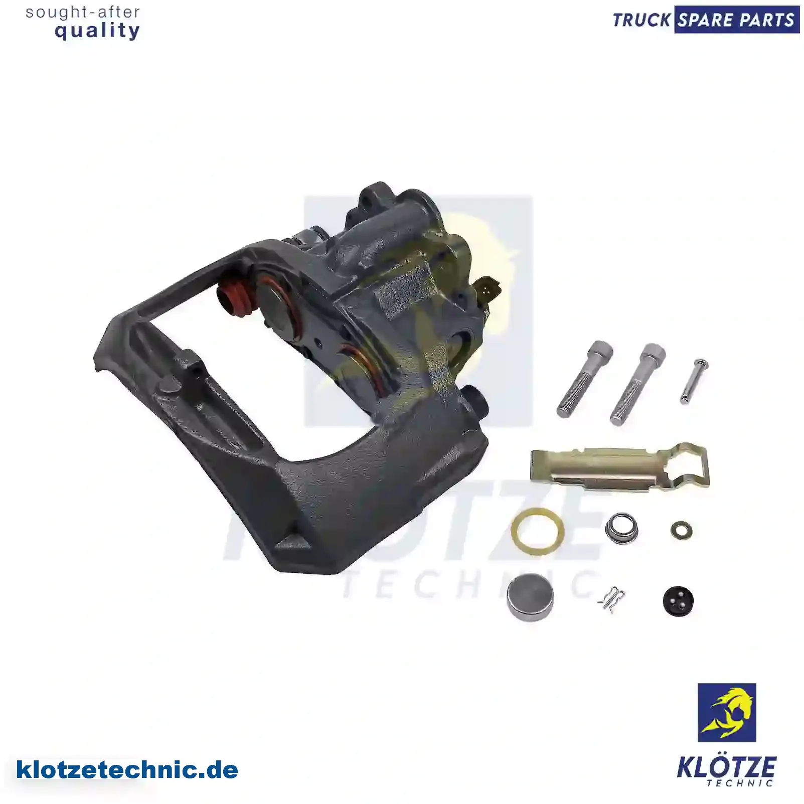 Brake caliper, left, reman. / without old core, 41033394, 0014202501, 0014205201, 0014206901, 0024201483, 0024208183, 0044201483, 0044209383, 6284200701, 6294300090, 6294300290, 9424201601, 9424202101, 9424203301, 9424204901, 9444200001 || Klötze Technic Spare Part | Engine, Accelerator Pedal, Camshaft, Connecting Rod, Crankcase, Crankshaft, Cylinder Head, Engine Suspension Mountings, Exhaust Manifold, Exhaust Gas Recirculation, Filter Kits, Flywheel Housing, General Overhaul Kits, Engine, Intake Manifold, Oil Cleaner, Oil Cooler, Oil Filter, Oil Pump, Oil Sump, Piston & Liner, Sensor & Switch, Timing Case, Turbocharger, Cooling System, Belt Tensioner, Coolant Filter, Coolant Pipe, Corrosion Prevention Agent, Drive, Expansion Tank, Fan, Intercooler, Monitors & Gauges, Radiator, Thermostat, V-Belt / Timing belt, Water Pump, Fuel System, Electronical Injector Unit, Feed Pump, Fuel Filter, cpl., Fuel Gauge Sender, Fuel Line, Fuel Pump, Fuel Tank, Injection Line Kit, Injection Pump, Exhaust System, Clutch & Pedal, Gearbox, Propeller Shaft, Axles, Brake System, Hubs & Wheels, Suspension, Leaf Spring, Universal Parts / Accessories, Steering, Electrical System, Cabin