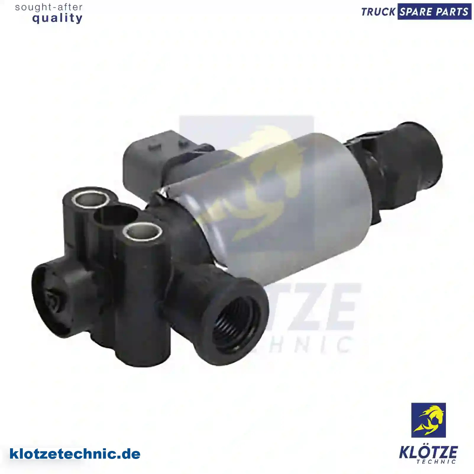 3/2-way valve, 9973312 || Klötze Technic Spare Part | Engine, Accelerator Pedal, Camshaft, Connecting Rod, Crankcase, Crankshaft, Cylinder Head, Engine Suspension Mountings, Exhaust Manifold, Exhaust Gas Recirculation, Filter Kits, Flywheel Housing, General Overhaul Kits, Engine, Intake Manifold, Oil Cleaner, Oil Cooler, Oil Filter, Oil Pump, Oil Sump, Piston & Liner, Sensor & Switch, Timing Case, Turbocharger, Cooling System, Belt Tensioner, Coolant Filter, Coolant Pipe, Corrosion Prevention Agent, Drive, Expansion Tank, Fan, Intercooler, Monitors & Gauges, Radiator, Thermostat, V-Belt / Timing belt, Water Pump, Fuel System, Electronical Injector Unit, Feed Pump, Fuel Filter, cpl., Fuel Gauge Sender,  Fuel Line, Fuel Pump, Fuel Tank, Injection Line Kit, Injection Pump, Exhaust System, Clutch & Pedal, Gearbox, Propeller Shaft, Axles, Brake System, Hubs & Wheels, Suspension, Leaf Spring, Universal Parts / Accessories, Steering, Electrical System, Cabin