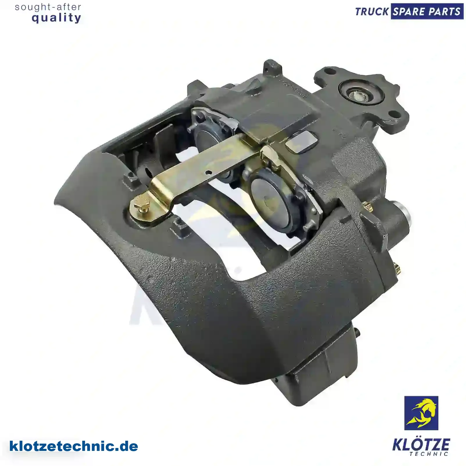Brake caliper, left, reman. / without old core, 20706907 || Klötze Technic Spare Part | Engine, Accelerator Pedal, Camshaft, Connecting Rod, Crankcase, Crankshaft, Cylinder Head, Engine Suspension Mountings, Exhaust Manifold, Exhaust Gas Recirculation, Filter Kits, Flywheel Housing, General Overhaul Kits, Engine, Intake Manifold, Oil Cleaner, Oil Cooler, Oil Filter, Oil Pump, Oil Sump, Piston & Liner, Sensor & Switch, Timing Case, Turbocharger, Cooling System, Belt Tensioner, Coolant Filter, Coolant Pipe, Corrosion Prevention Agent, Drive, Expansion Tank, Fan, Intercooler, Monitors & Gauges, Radiator, Thermostat, V-Belt / Timing belt, Water Pump, Fuel System, Electronical Injector Unit, Feed Pump, Fuel Filter, cpl., Fuel Gauge Sender, Fuel Line, Fuel Pump, Fuel Tank, Injection Line Kit, Injection Pump, Exhaust System, Clutch & Pedal, Gearbox, Propeller Shaft, Axles, Brake System, Hubs & Wheels, Suspension, Leaf Spring, Universal Parts / Accessories, Steering, Electrical System, Cabin
