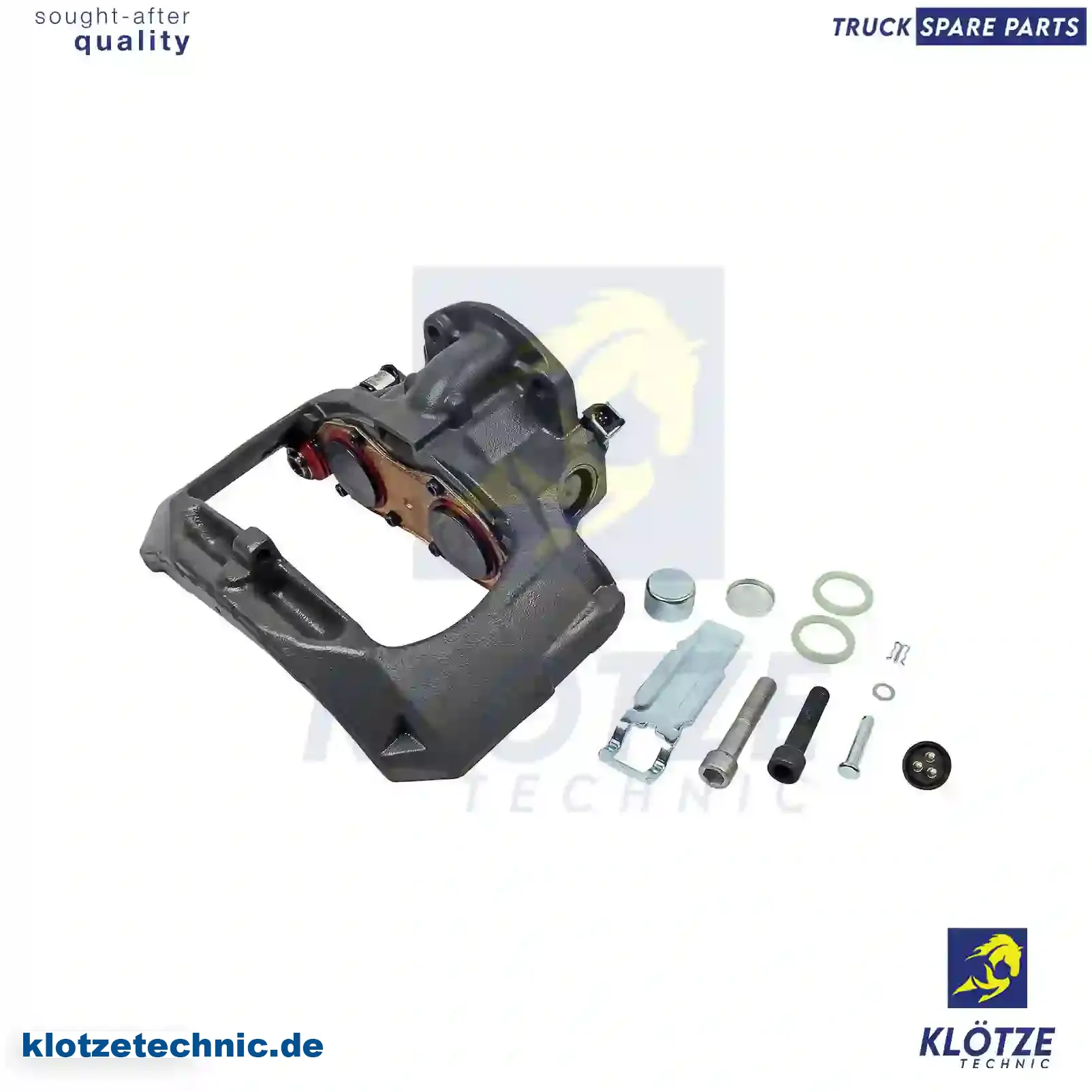 Brake caliper, reman. / without old core, 1928821, 573022 || Klötze Technic Spare Part | Engine, Accelerator Pedal, Camshaft, Connecting Rod, Crankcase, Crankshaft, Cylinder Head, Engine Suspension Mountings, Exhaust Manifold, Exhaust Gas Recirculation, Filter Kits, Flywheel Housing, General Overhaul Kits, Engine, Intake Manifold, Oil Cleaner, Oil Cooler, Oil Filter, Oil Pump, Oil Sump, Piston & Liner, Sensor & Switch, Timing Case, Turbocharger, Cooling System, Belt Tensioner, Coolant Filter, Coolant Pipe, Corrosion Prevention Agent, Drive, Expansion Tank, Fan, Intercooler, Monitors & Gauges, Radiator, Thermostat, V-Belt / Timing belt, Water Pump, Fuel System, Electronical Injector Unit, Feed Pump, Fuel Filter, cpl., Fuel Gauge Sender, Fuel Line, Fuel Pump, Fuel Tank, Injection Line Kit, Injection Pump, Exhaust System, Clutch & Pedal, Gearbox, Propeller Shaft, Axles, Brake System, Hubs & Wheels, Suspension, Leaf Spring, Universal Parts / Accessories, Steering, Electrical System, Cabin