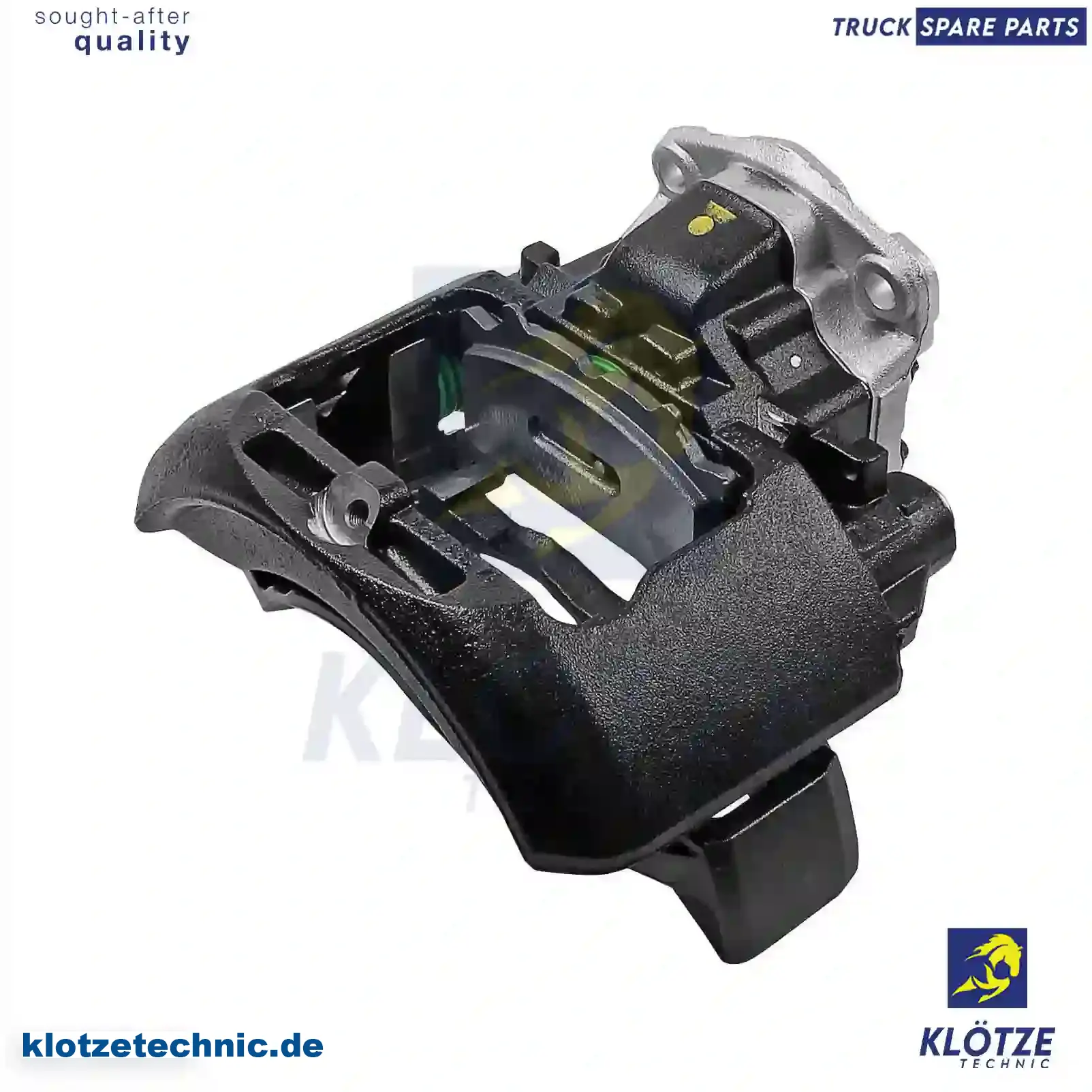 Brake caliper, right, reman. / without old core, 1505373, 82586840, 81508046070, 81508046088, 81508046354, 81508049070, 81508049088 || Klötze Technic Spare Part | Engine, Accelerator Pedal, Camshaft, Connecting Rod, Crankcase, Crankshaft, Cylinder Head, Engine Suspension Mountings, Exhaust Manifold, Exhaust Gas Recirculation, Filter Kits, Flywheel Housing, General Overhaul Kits, Engine, Intake Manifold, Oil Cleaner, Oil Cooler, Oil Filter, Oil Pump, Oil Sump, Piston & Liner, Sensor & Switch, Timing Case, Turbocharger, Cooling System, Belt Tensioner, Coolant Filter, Coolant Pipe, Corrosion Prevention Agent, Drive, Expansion Tank, Fan, Intercooler, Monitors & Gauges, Radiator, Thermostat, V-Belt / Timing belt, Water Pump, Fuel System, Electronical Injector Unit, Feed Pump, Fuel Filter, cpl., Fuel Gauge Sender, Fuel Line, Fuel Pump, Fuel Tank, Injection Line Kit, Injection Pump, Exhaust System, Clutch & Pedal, Gearbox, Propeller Shaft, Axles, Brake System, Hubs & Wheels, Suspension, Leaf Spring, Universal Parts / Accessories, Steering, Electrical System, Cabin