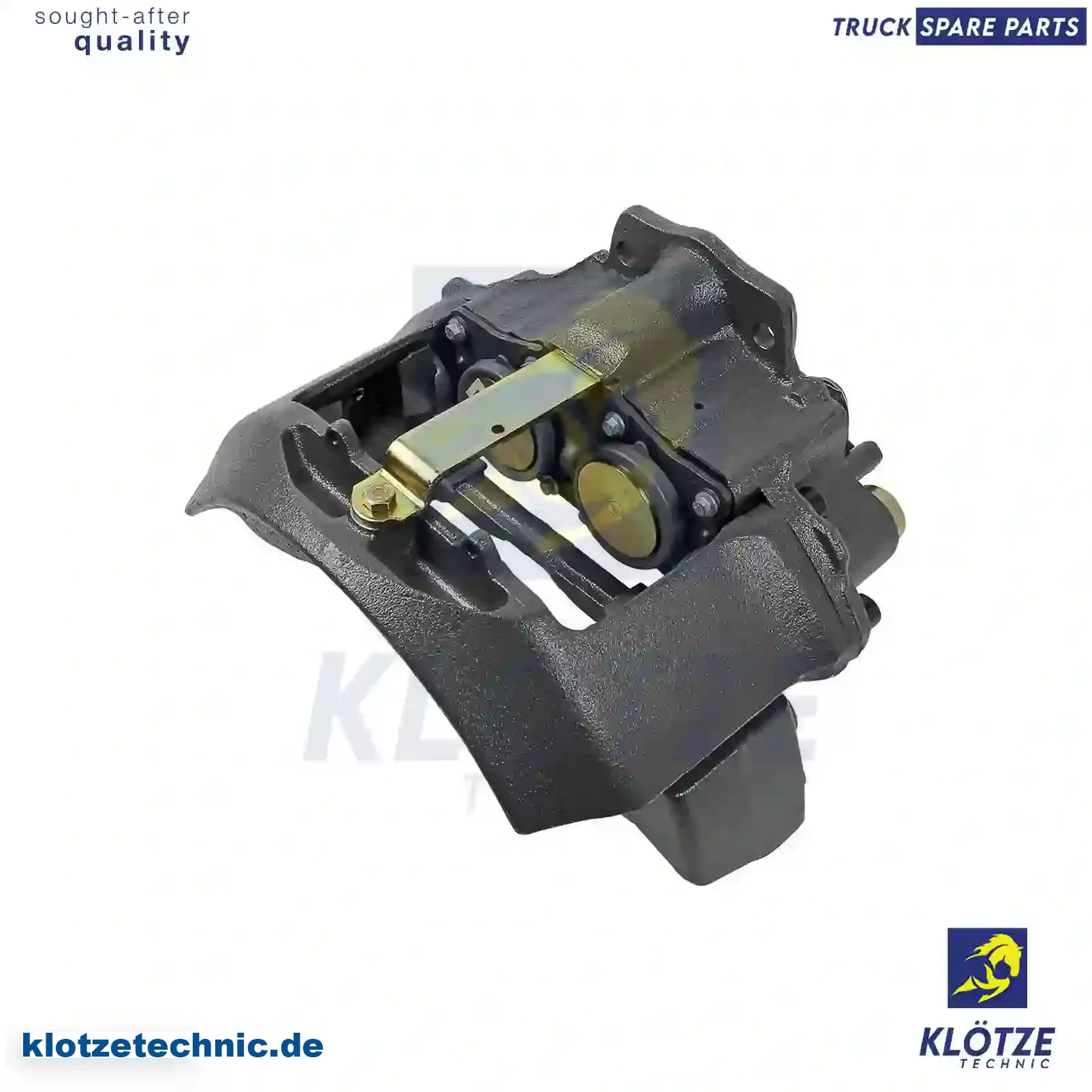 Brake caliper, right, reman. / without old core, 81508046064, LRG525 || Klötze Technic Spare Part | Engine, Accelerator Pedal, Camshaft, Connecting Rod, Crankcase, Crankshaft, Cylinder Head, Engine Suspension Mountings, Exhaust Manifold, Exhaust Gas Recirculation, Filter Kits, Flywheel Housing, General Overhaul Kits, Engine, Intake Manifold, Oil Cleaner, Oil Cooler, Oil Filter, Oil Pump, Oil Sump, Piston & Liner, Sensor & Switch, Timing Case, Turbocharger, Cooling System, Belt Tensioner, Coolant Filter, Coolant Pipe, Corrosion Prevention Agent, Drive, Expansion Tank, Fan, Intercooler, Monitors & Gauges, Radiator, Thermostat, V-Belt / Timing belt, Water Pump, Fuel System, Electronical Injector Unit, Feed Pump, Fuel Filter, cpl., Fuel Gauge Sender, Fuel Line, Fuel Pump, Fuel Tank, Injection Line Kit, Injection Pump, Exhaust System, Clutch & Pedal, Gearbox, Propeller Shaft, Axles, Brake System, Hubs & Wheels, Suspension, Leaf Spring, Universal Parts / Accessories, Steering, Electrical System, Cabin