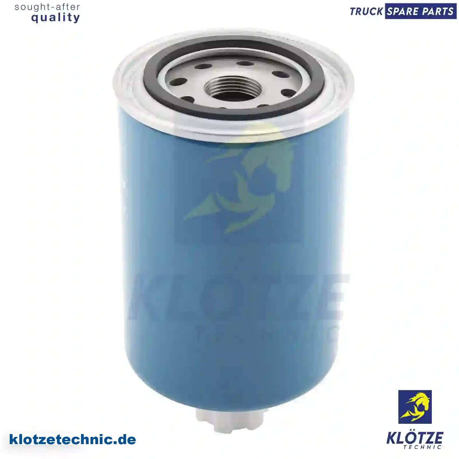 Fuel filter, water separator, 1350734, , || Klötze Technic Spare Part | Engine, Accelerator Pedal, Camshaft, Connecting Rod, Crankcase, Crankshaft, Cylinder Head, Engine Suspension Mountings, Exhaust Manifold, Exhaust Gas Recirculation, Filter Kits, Flywheel Housing, General Overhaul Kits, Engine, Intake Manifold, Oil Cleaner, Oil Cooler, Oil Filter, Oil Pump, Oil Sump, Piston & Liner, Sensor & Switch, Timing Case, Turbocharger, Cooling System, Belt Tensioner, Coolant Filter, Coolant Pipe, Corrosion Prevention Agent, Drive, Expansion Tank, Fan, Intercooler, Monitors & Gauges, Radiator, Thermostat, V-Belt / Timing belt, Water Pump, Fuel System, Electronical Injector Unit, Feed Pump, Fuel Filter, cpl., Fuel Gauge Sender,  Fuel Line, Fuel Pump, Fuel Tank, Injection Line Kit, Injection Pump, Exhaust System, Clutch & Pedal, Gearbox, Propeller Shaft, Axles, Brake System, Hubs & Wheels, Suspension, Leaf Spring, Universal Parts / Accessories, Steering, Electrical System, Cabin