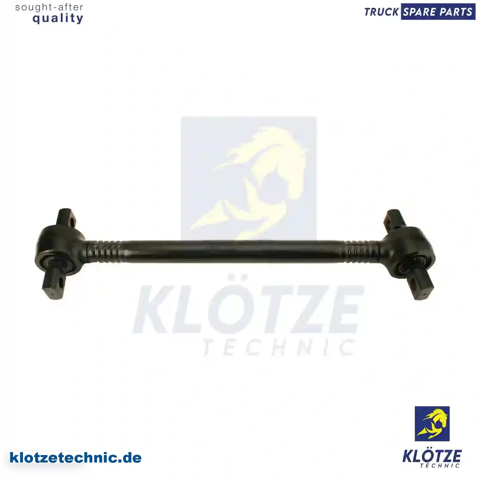 Reaction rod, 1294251, ZG41373-0008, || Klötze Technic Spare Part | Engine, Accelerator Pedal, Camshaft, Connecting Rod, Crankcase, Crankshaft, Cylinder Head, Engine Suspension Mountings, Exhaust Manifold, Exhaust Gas Recirculation, Filter Kits, Flywheel Housing, General Overhaul Kits, Engine, Intake Manifold, Oil Cleaner, Oil Cooler, Oil Filter, Oil Pump, Oil Sump, Piston & Liner, Sensor & Switch, Timing Case, Turbocharger, Cooling System, Belt Tensioner, Coolant Filter, Coolant Pipe, Corrosion Prevention Agent, Drive, Expansion Tank, Fan, Intercooler, Monitors & Gauges, Radiator, Thermostat, V-Belt / Timing belt, Water Pump, Fuel System, Electronical Injector Unit, Feed Pump, Fuel Filter, cpl., Fuel Gauge Sender, Fuel Line, Fuel Pump, Fuel Tank, Injection Line Kit, Injection Pump, Exhaust System, Clutch & Pedal, Gearbox, Propeller Shaft, Axles, Brake System, Hubs & Wheels, Suspension, Leaf Spring, Universal Parts / Accessories, Steering, Electrical System, Cabin