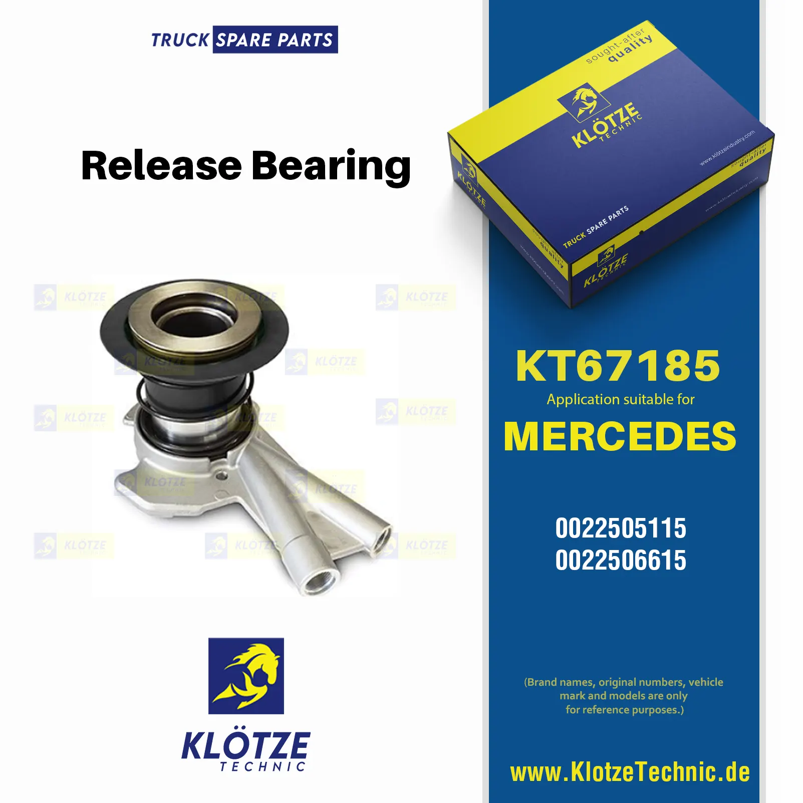 Release Bearing,  || Klötze Technic Automotive Air Brake Systems